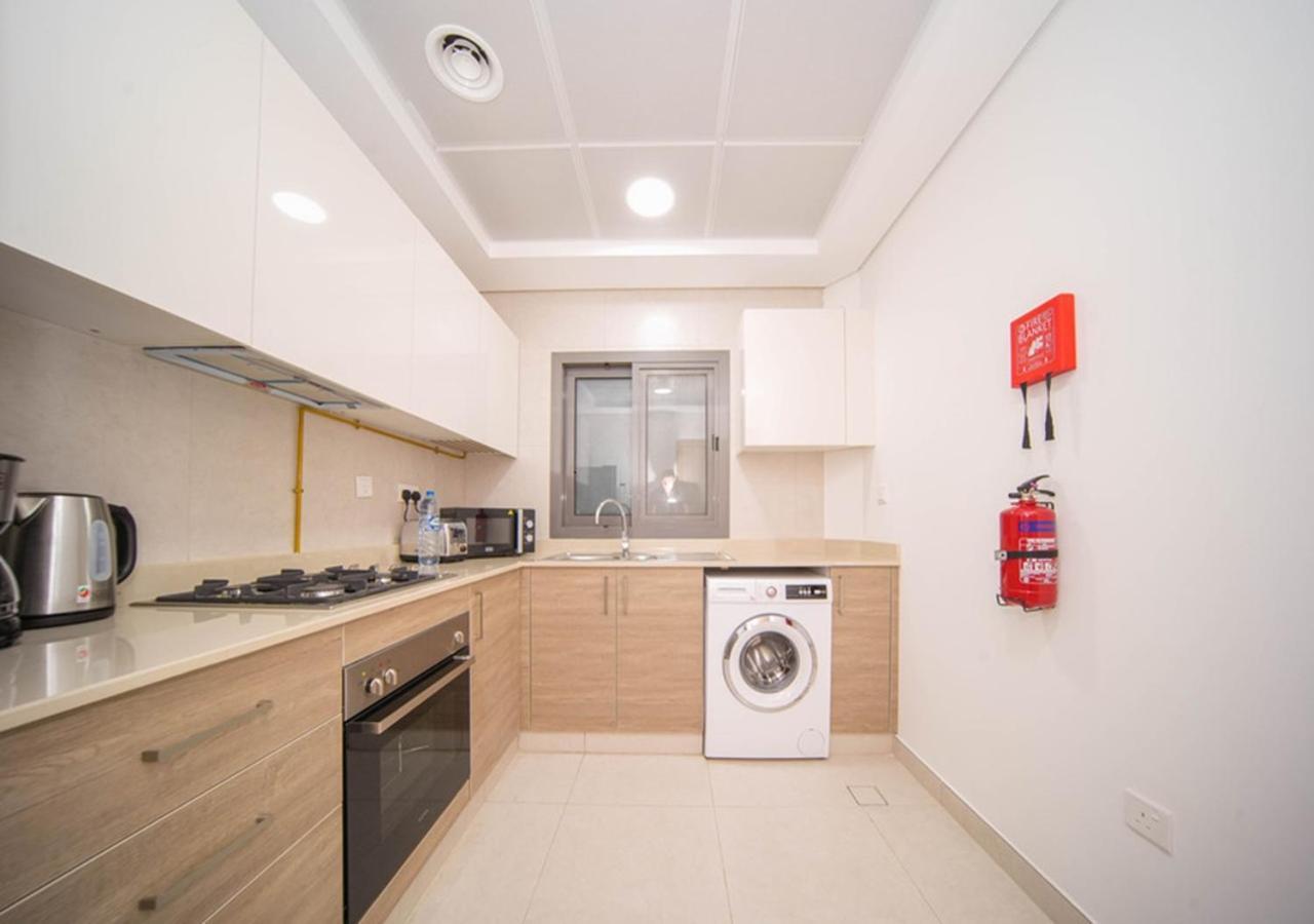 Elegant 2Br View With Rooftop Pool The Bay 두바이 외부 사진