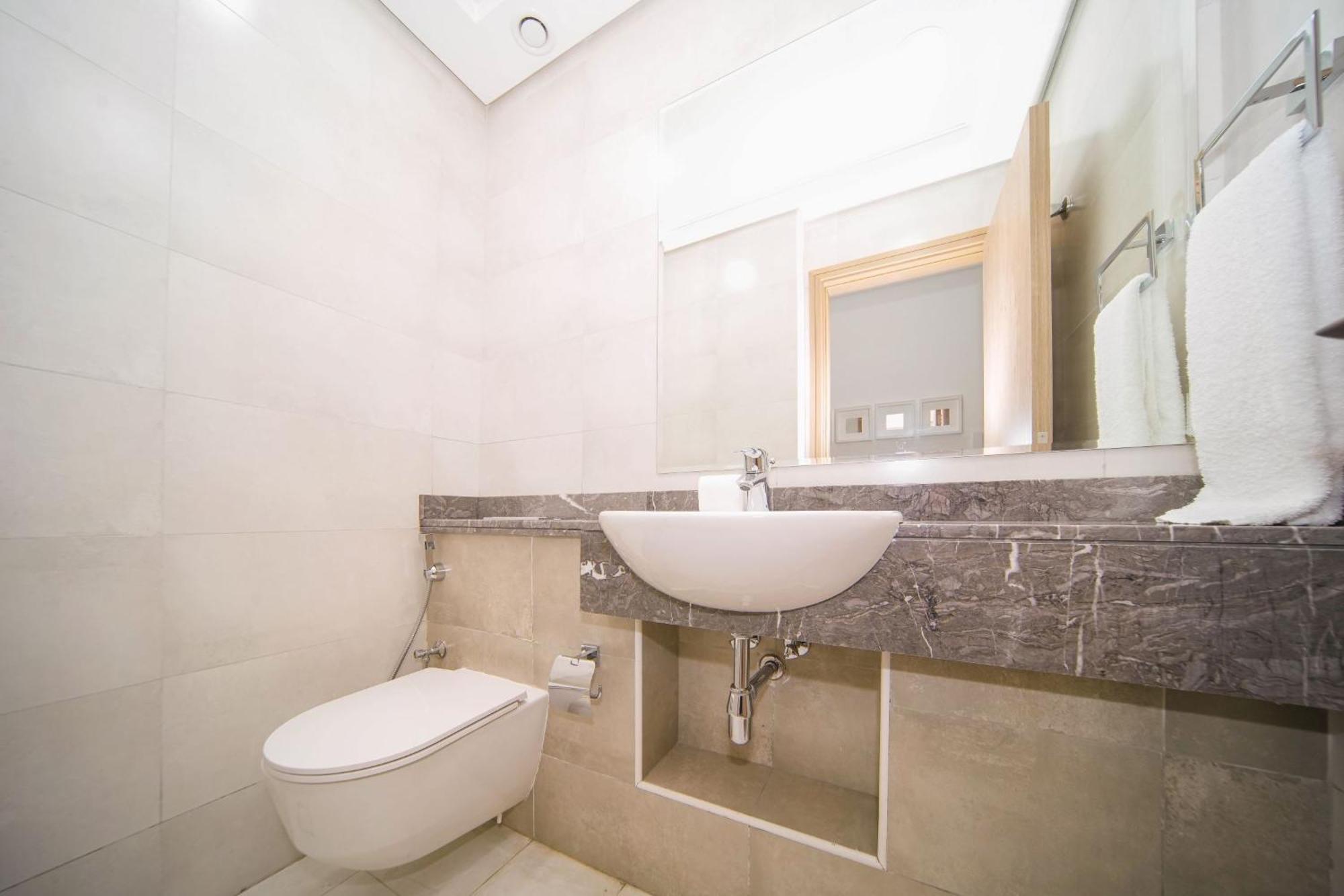 Elegant 2Br View With Rooftop Pool The Bay 두바이 외부 사진